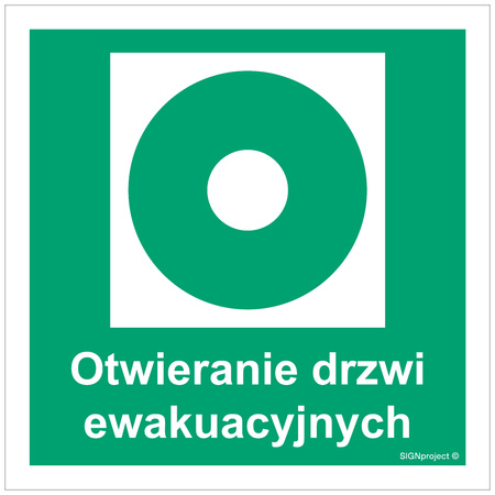 AC088 Otwieranie drzwi ewakuacyjnych