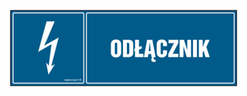 HH010 Odłącznik - arkusz 8 naklejek - arkusz 8 naklejek