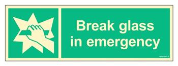 FB108 Break glass in emergency