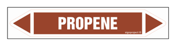 JF360 PROPENE - arkusz 5 naklejek