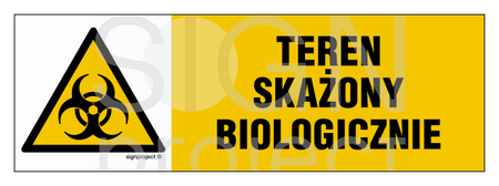 NA002 Teren skażony biologicznie