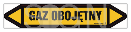 JF186 INERT GAS - sheet of 5 stickers