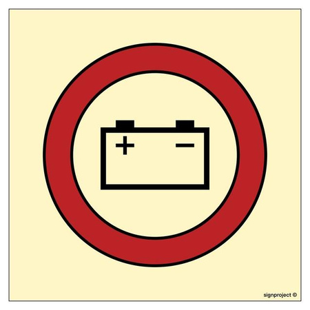 FE116 Emergency source of electrical power (battery)