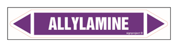 JF021 Allylamine - sheet of 5 stickers