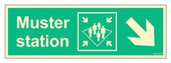 FB133 Muster station side down right