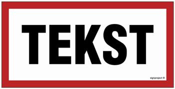 Znak na zamówienie Wzór B-024