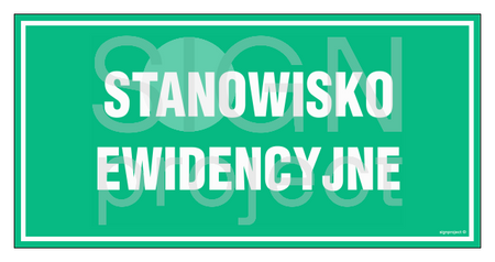 JE014 Stanowisko ewidencyjne