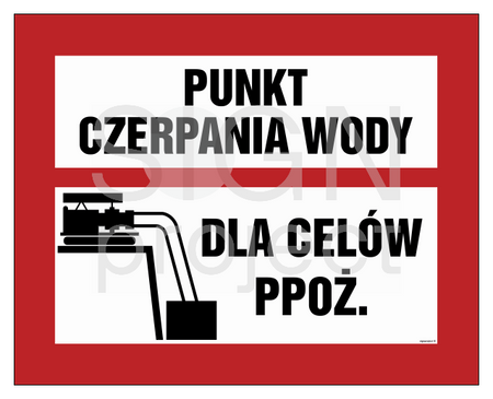 BC141 Punkt czerpania wody dla celów ppoż