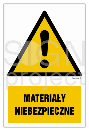 GF042 Hazardous materials - pack of 10