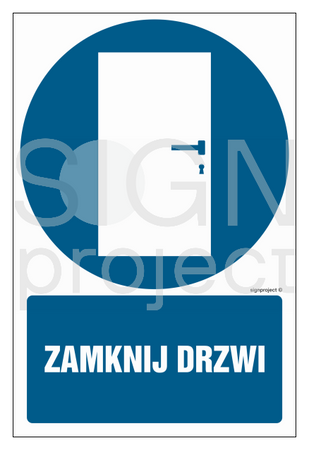 GL034 Zamknij drzwi