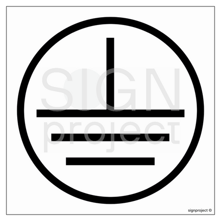 HJ003 Earth indicator - sheet of 12 stickers