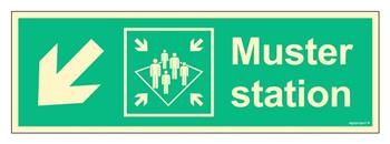 FB138 Muster station side down left