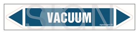 JF464 VACUUM - arkusz 5 naklejek