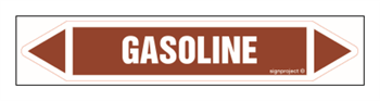 JF180 Gasoline - sheet of 4 stickers