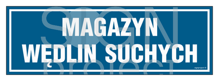 PA371 Magazyn wędlin suchych