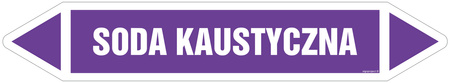 JF418 SODA KAUSTYCZNA - arkusz 5 naklejek