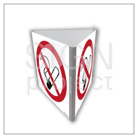 BA801 No smoking (3D wall-mounted)
