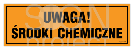 PA552 Uwaga! Środki chemiczne