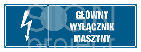 HH056 Główny wyłącznik maszyny