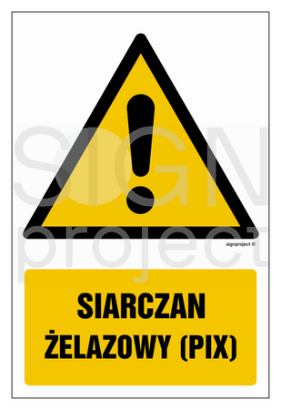 GF055 Siarczan żelazowy (PIX)