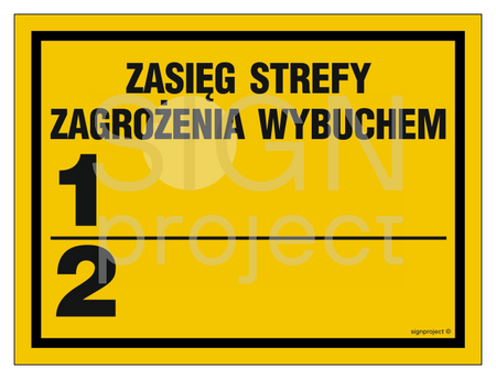 NB007 Zasięg strefy zagrożenia wybuchem 1