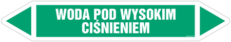 JF497 WODA POD WYSOKIM CIŚNIENIEM - arkusz 5 naklejek