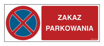 SA057 Zakaz parkowania