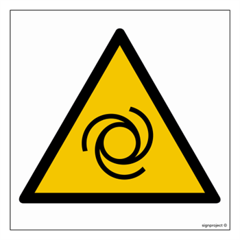 GD018 Auto-start warning - sheet of 12 stickers