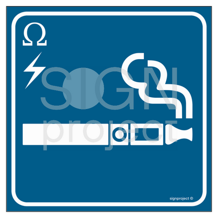 RA127 It is allowed to smoke electronic cigarettes here