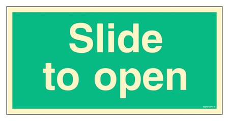 FB183 Slide to open