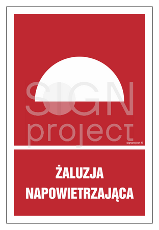 BC065 Żaluzja napowietrzająca