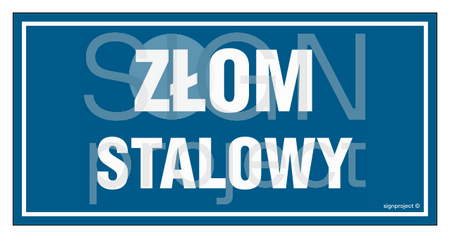 OA113 Złom stalowy