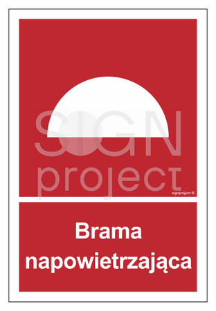 BC061 Brama napowietrzająca