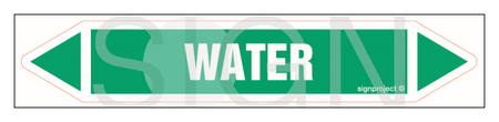 JF471 WATER - arkusz 5 naklejek