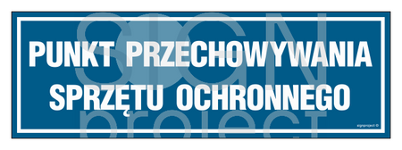 PA381 Punkt przechowywania sprzętu ochronnego