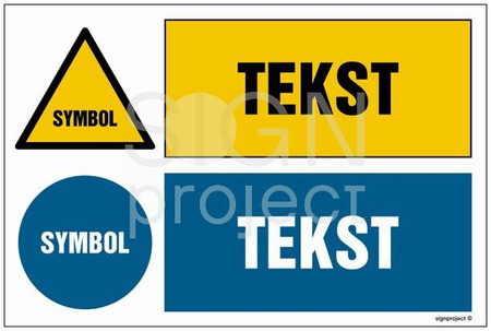 Znak na zamówienie Wzór E-001