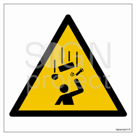 GD035 Warning against falling objects