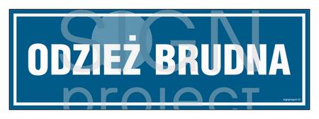 PA327 Odzież brudna