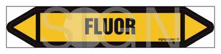 JF159 FLUOR - arkusz 5 naklejek