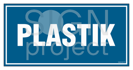 PA560 Plastic - sheet of 6 stickers