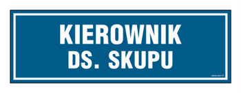 PA105 Purchasing manager