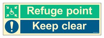 FB170 Refuge point, keep clear