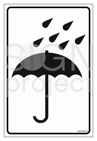 MA002 Protect against moisture - sheet of 9 stickers