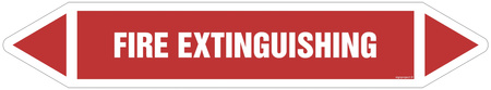 JF156 Fire extinguishing - sheet of 5 stickers