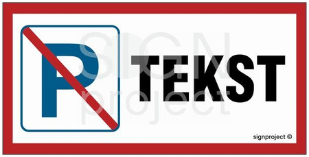 Znak na zamówienie Wzór B-025