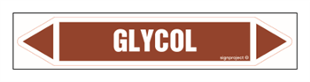 JF191 GLYCOL - arkusz 5 naklejek