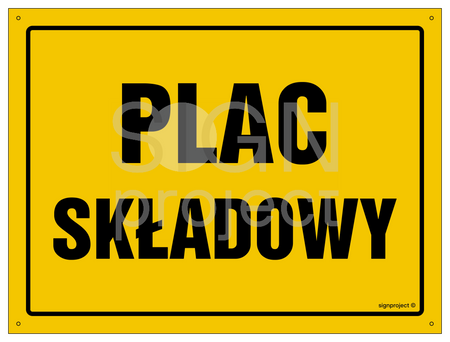 OA126 Plac składowy