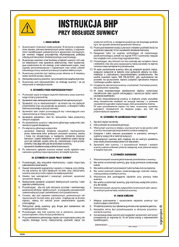 IAE06 Occupational health and safety instructions for crane operation
