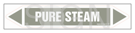 JF386 PURE STEAM - arkusz 5 naklejek