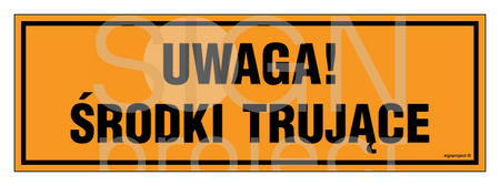 PA553 Uwaga! Środki trujące